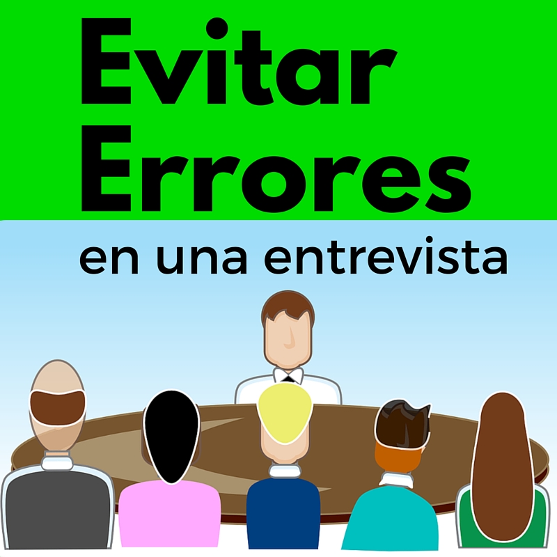 Errores en una entrevista